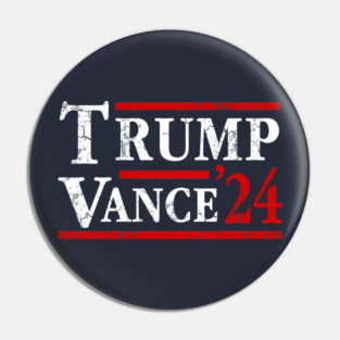 Trump Vance '24 Election Republican Pin