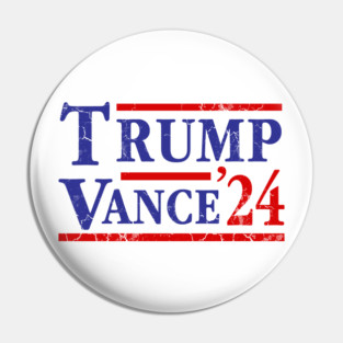 Trump Vance 2024 Election Republican Party Pin
