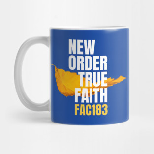 New Order True Faith Fan Art Mug