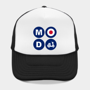 Mod Scooter Roundel Design Hat