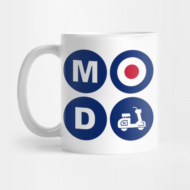 Mod Scooter Roundel Design by Timeless Chaos