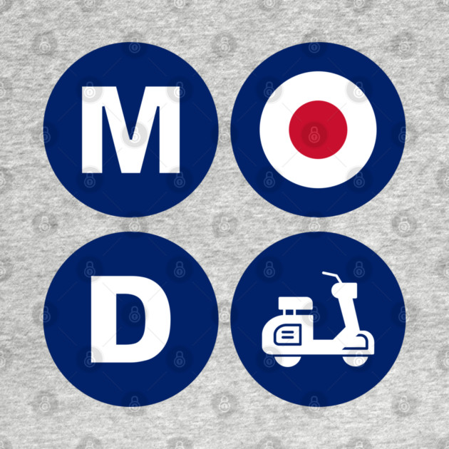 Mod Scooter Roundel Design by Timeless Chaos
