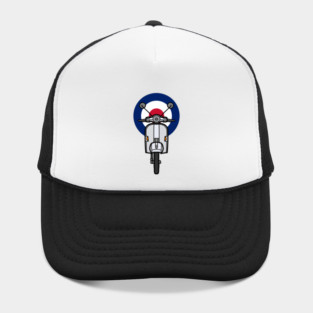 Mod Scooter Roundel Design Hat