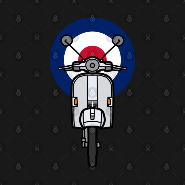 Mod Scooter Roundel Design by Timeless Chaos