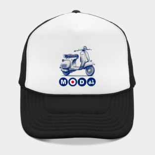 Mod Scooter Roundel Design Hat