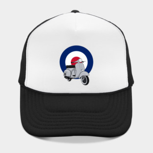 Mod Scooter Roundel Design Hat