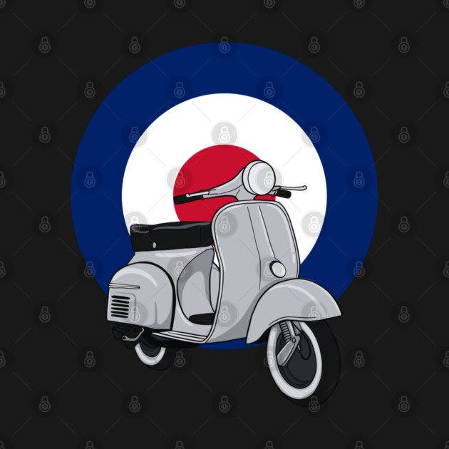 Mod Scooter Roundel Design by Timeless Chaos