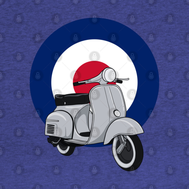 Mod Scooter Roundel Design by Timeless Chaos
