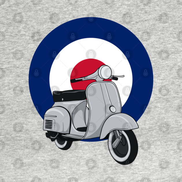Mod Scooter Roundel Design by Timeless Chaos
