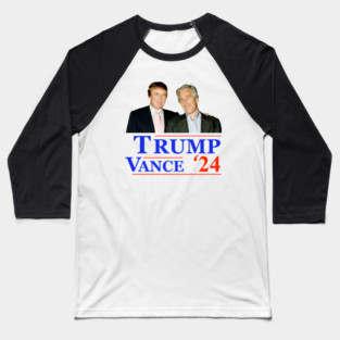 Trump Vance 2024 Baseball T-Shirt