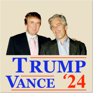 Trump Vance 2024 Posters and Art