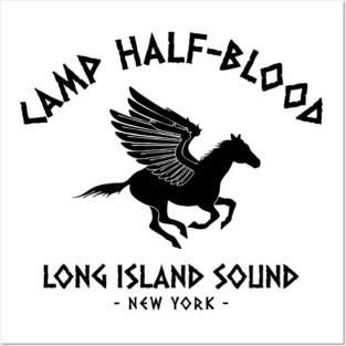 Camp Half-Blood // Long Island Sound// New york Posters and Art