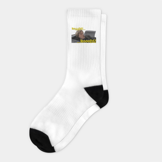 Black Sheep: Roads Socks by 51Deesigns