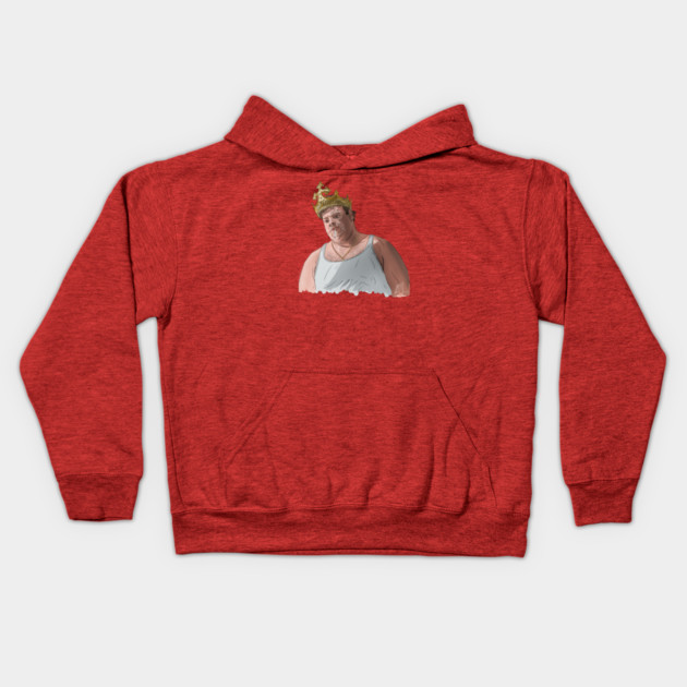 King Farley Kids Hoodie by 51Deesigns