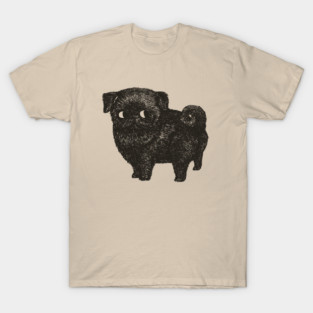 Black Pug T-Shirt