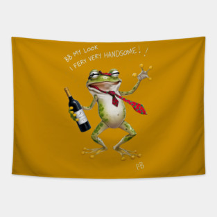 Pb   My Look Handsome Tapestry