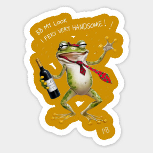 Pb   My Look Handsome Sticker