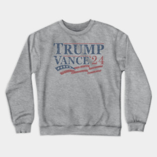 Vintage Trump Vance 2024 Crewneck Sweatshirt