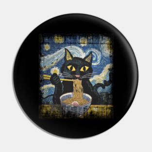Black-cat Pin