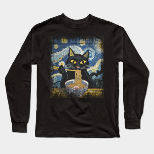 Black-cat Long Sleeve T-Shirt