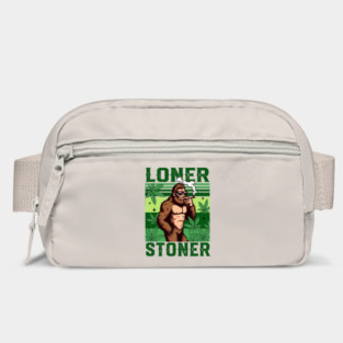Bigfoot Smoking Cannabis Weed Lover Marijuana Loner A Stoner Bag