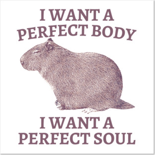 I-want-a-perfect-body Posters and Art