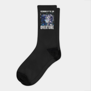 Beginning of the End T-Shirt: Gothic Cyborg Girl - Overture Streetwear Tee Socks