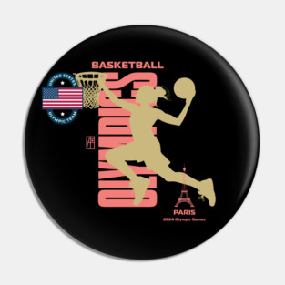 PARIS - Team USA - OLYMPICS 2024 - BASKETBALL - 4 Pin