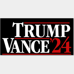 Trump Vance 2024 Posters and Art