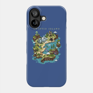 Cryptid Island Phone Case