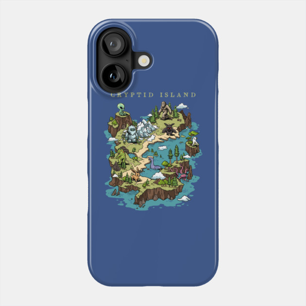 Cryptid Island Phone Case by GoshWow®
