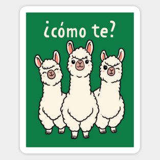 Como Te Llamas? Magnet