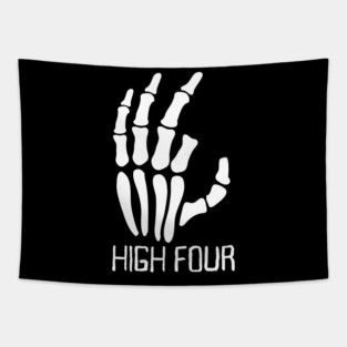 Spooky High Four Tapestry