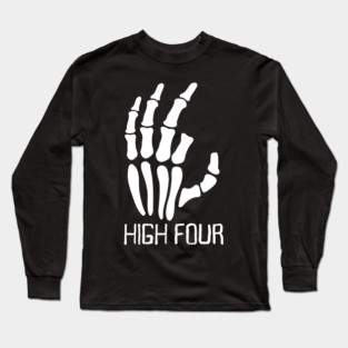 Spooky High Four Long Sleeve T-Shirt