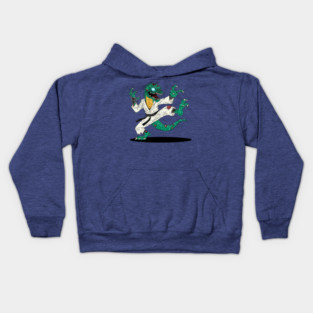 Kung Fu Lizard Zombie Kids Hoodie