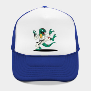 Kung Fu Lizard Zombie Hat