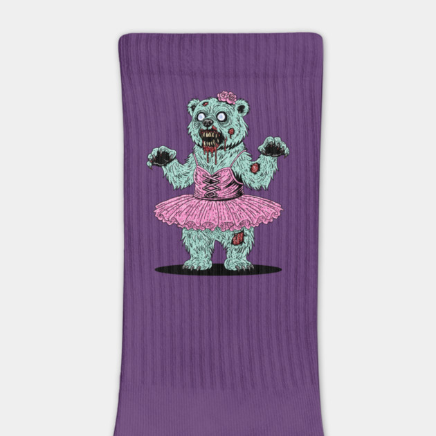 Ballerina Polar Bear Zombie by H. R. Sinclair