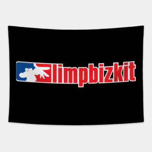 limp bizkit rapcore logo Tapestry