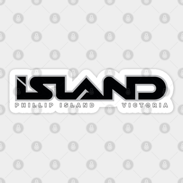 Phillip Island Sticker by Timeless Chaos