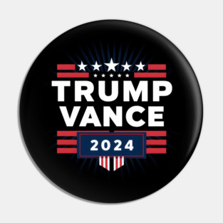 Trump Vance 2024 Pin