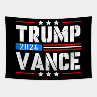 Trump Vance 2024 Take America Back Tapestry