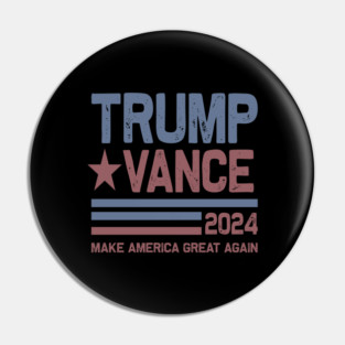 Trump Vance 2024 Retro JD Vance Pin