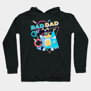 Rad Dad bluey Hoodie
