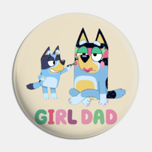 Girl Dad Pin