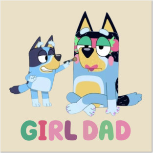 Girl Dad Posters and Art