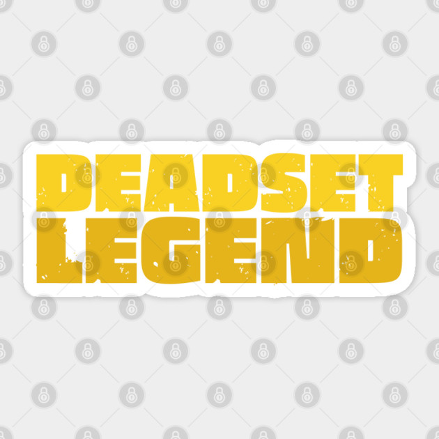 Deadset Legend Sticker by Timeless Chaos