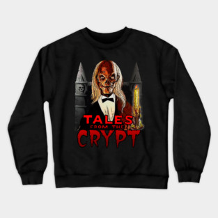 Tales from the Crypt T-Shirt - Classic Horror Anthology Fan Apparel Crewneck Sweatshirt