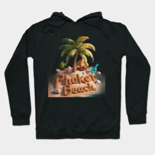 Palm Tree Phuket Beach Hoodie