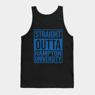 Straight Outta Hampton University Tank Top