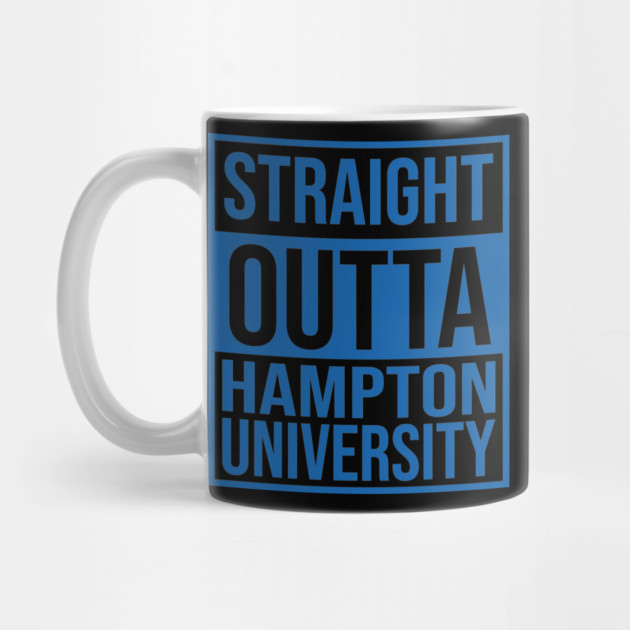Straight Outta Hampton University by UrbanLifeApparel